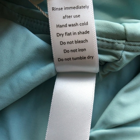 Andie Swim The Asbury One Piece Blue Swimsuit Size Large - Picture 5 of 10